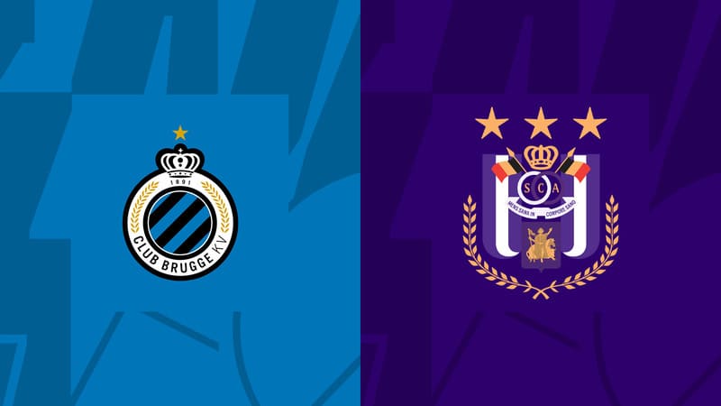 Bộ đôi kỳ phùng địch thủ Anderlecht và Club Brugge
