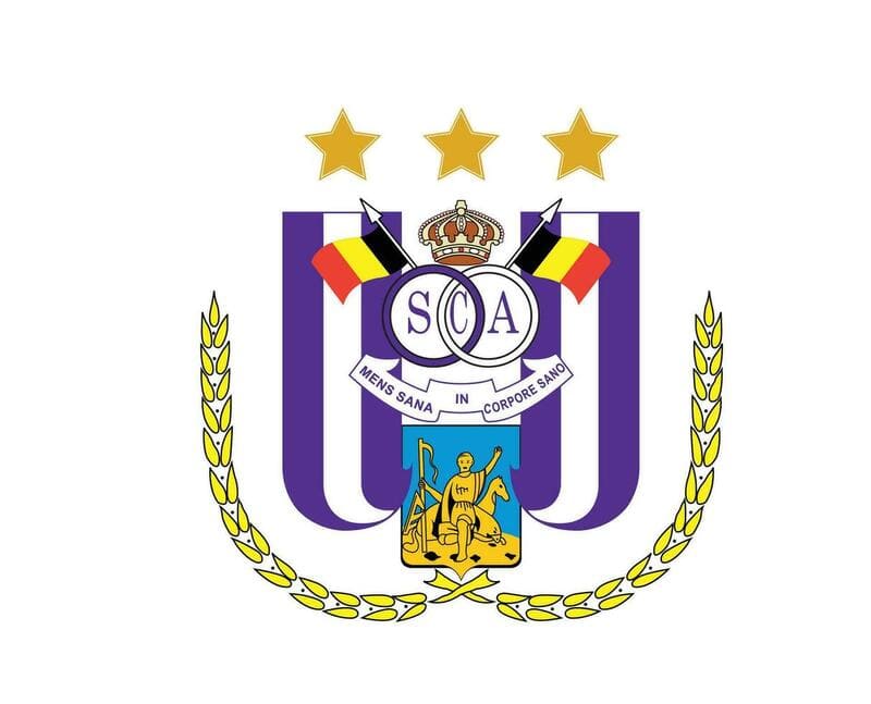 Logo CLB Anderlecht - đại diện tiêu biểu bóng đá Bỉ