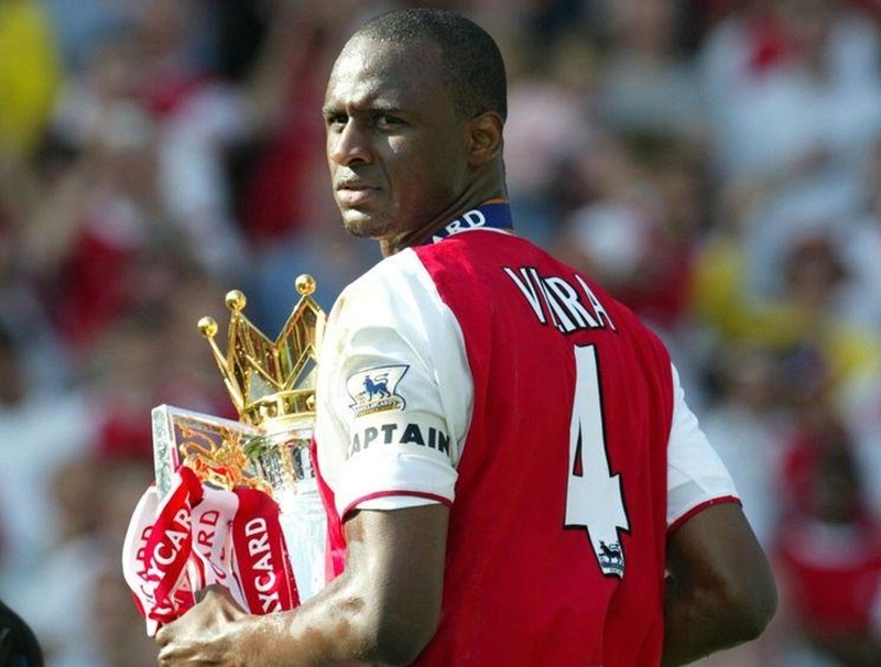 Patrick Vieira - Linh hồn trong đội hình của Pháo Thủ